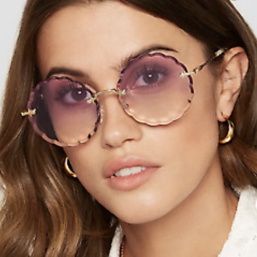 Chloe round Rosie sunglasses